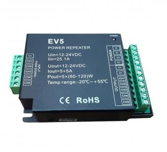 Amplificator RGBWW 25A 12V