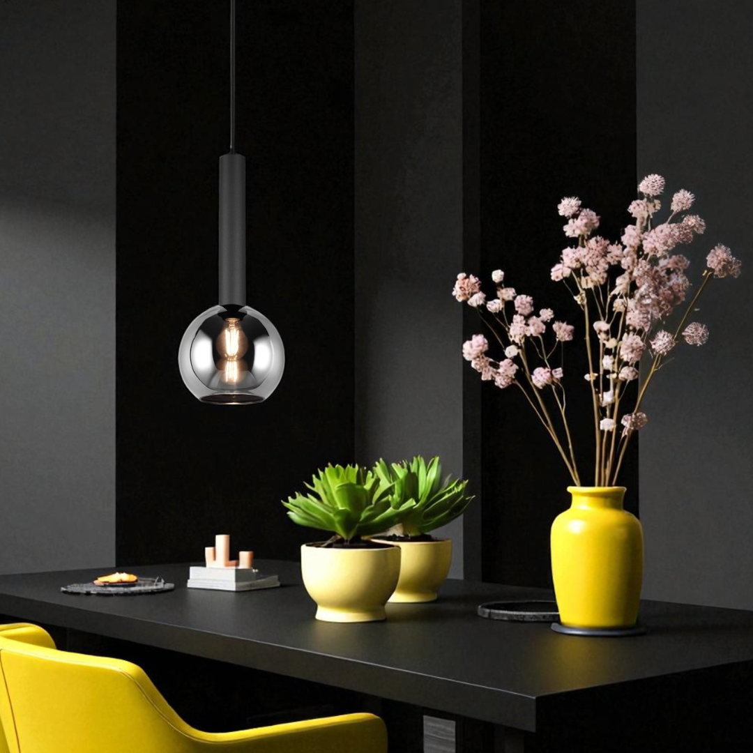 Pendul Abajur fumuriu CLAYTON