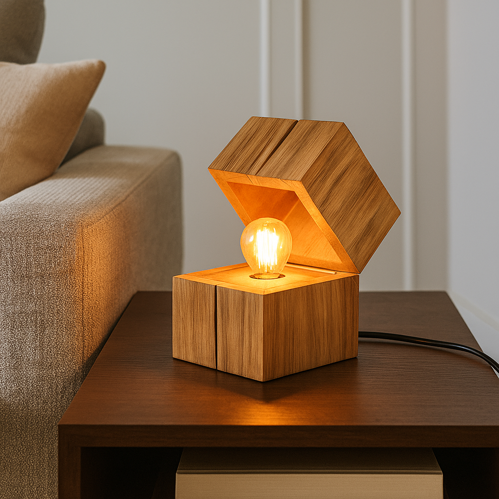 Veioza Decorativa TREASURE 1x E14 Finisaj Natural