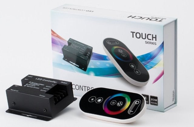 Controller RGB 432W 12V-24V Telecomanda TOUCH RF