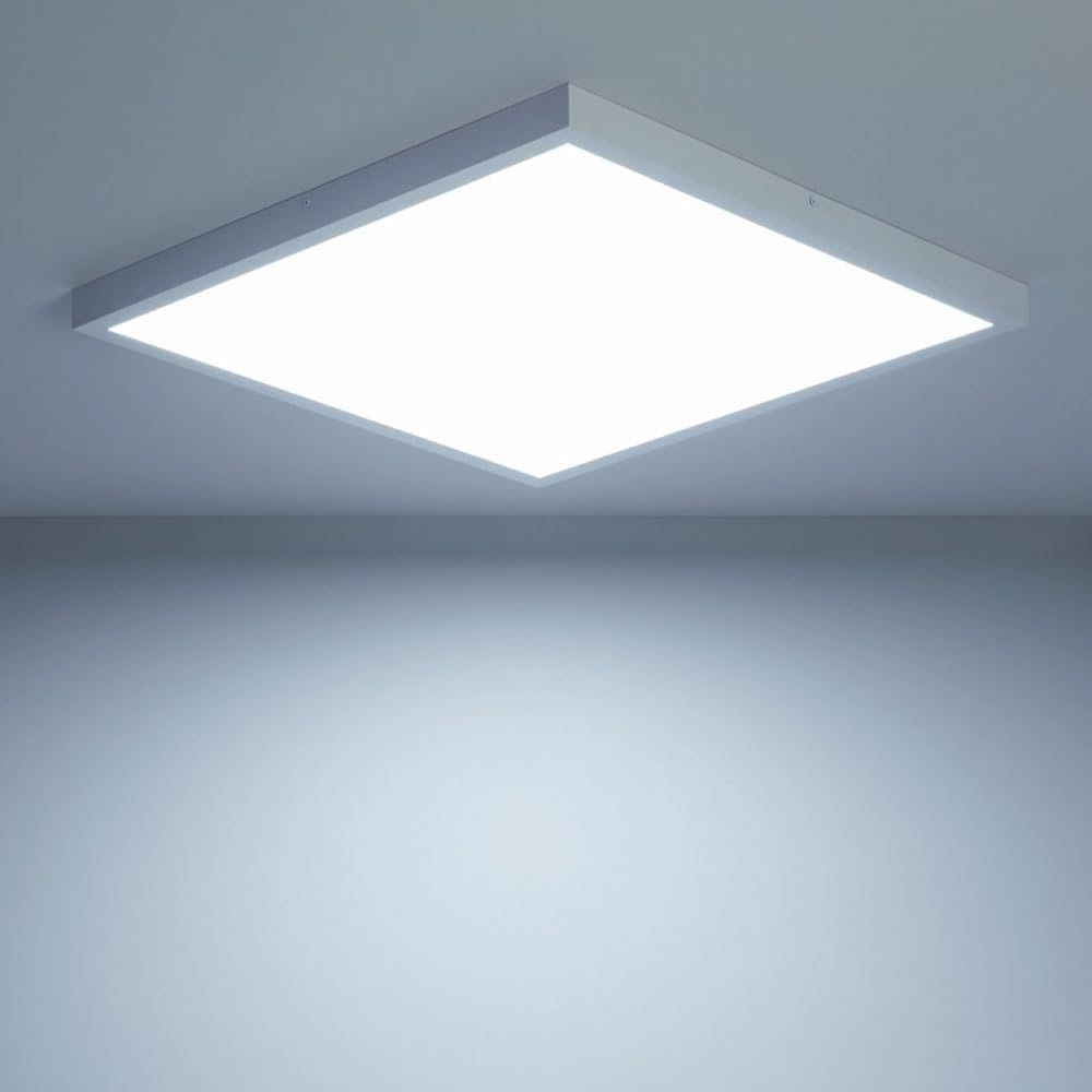 Panou LED 40W 60x60cm Alb Aplicat, 3 Lumini, Echivalent 400W