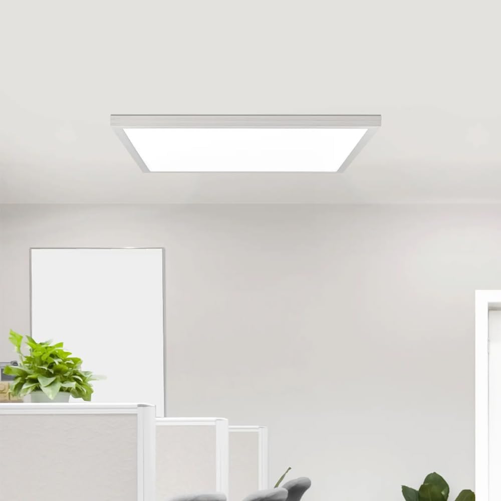 Panou LED 40W 60x60cm Alb Aplicat, 3 Lumini, Echivalent 400W