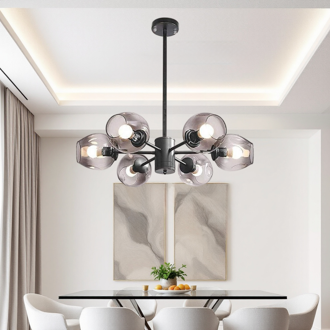 Lustra Abajur Reglabila 6xE27 Umbrava - 6035-6