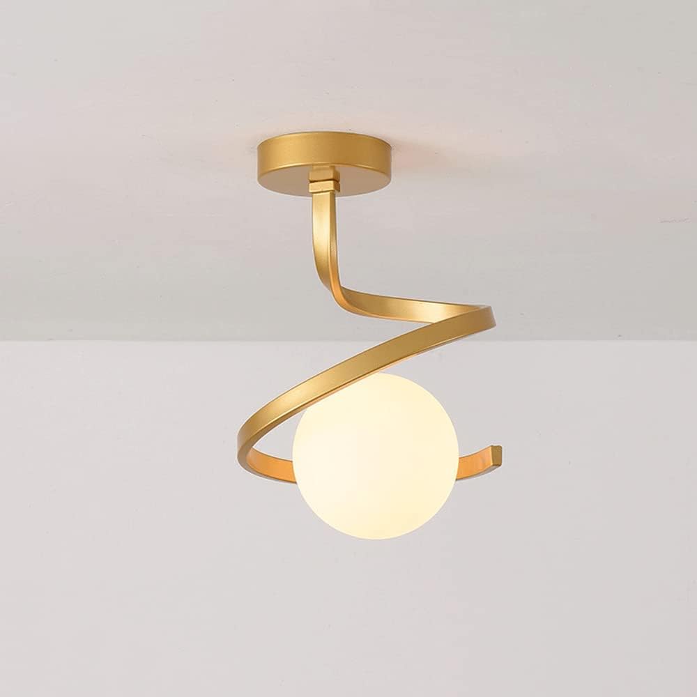 Lustra MERSA Gold Abajur Mat 1xE27