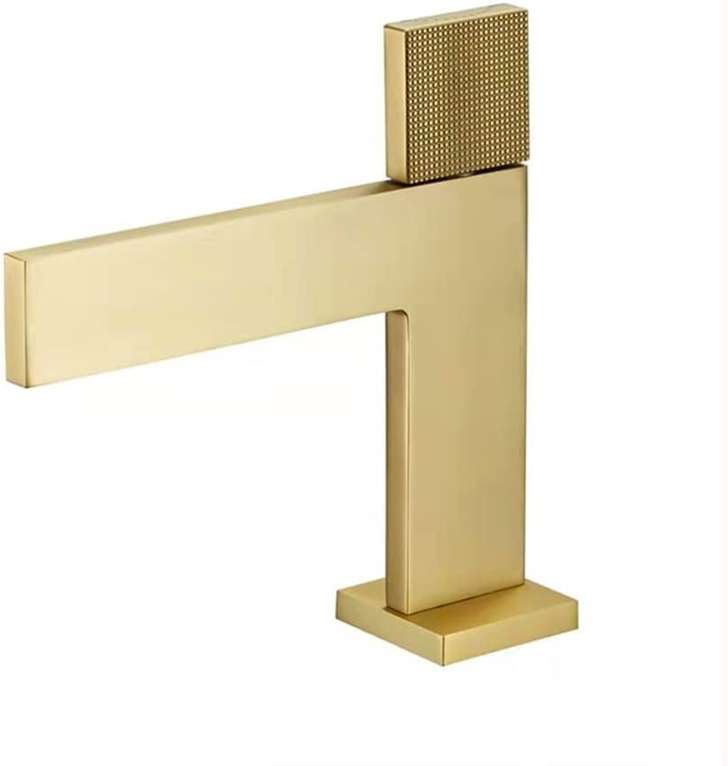 Baterie De Lavoar Slim Modern Auriu