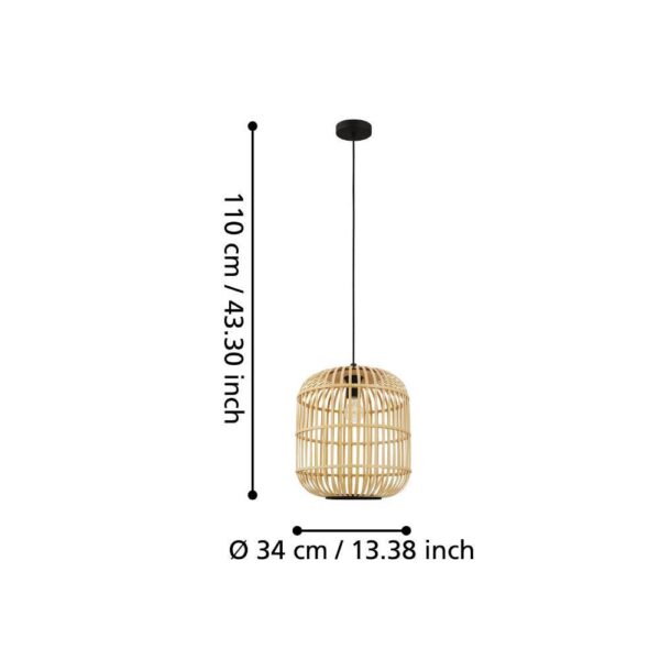 Pendul BORDESLEY Nature 110CM