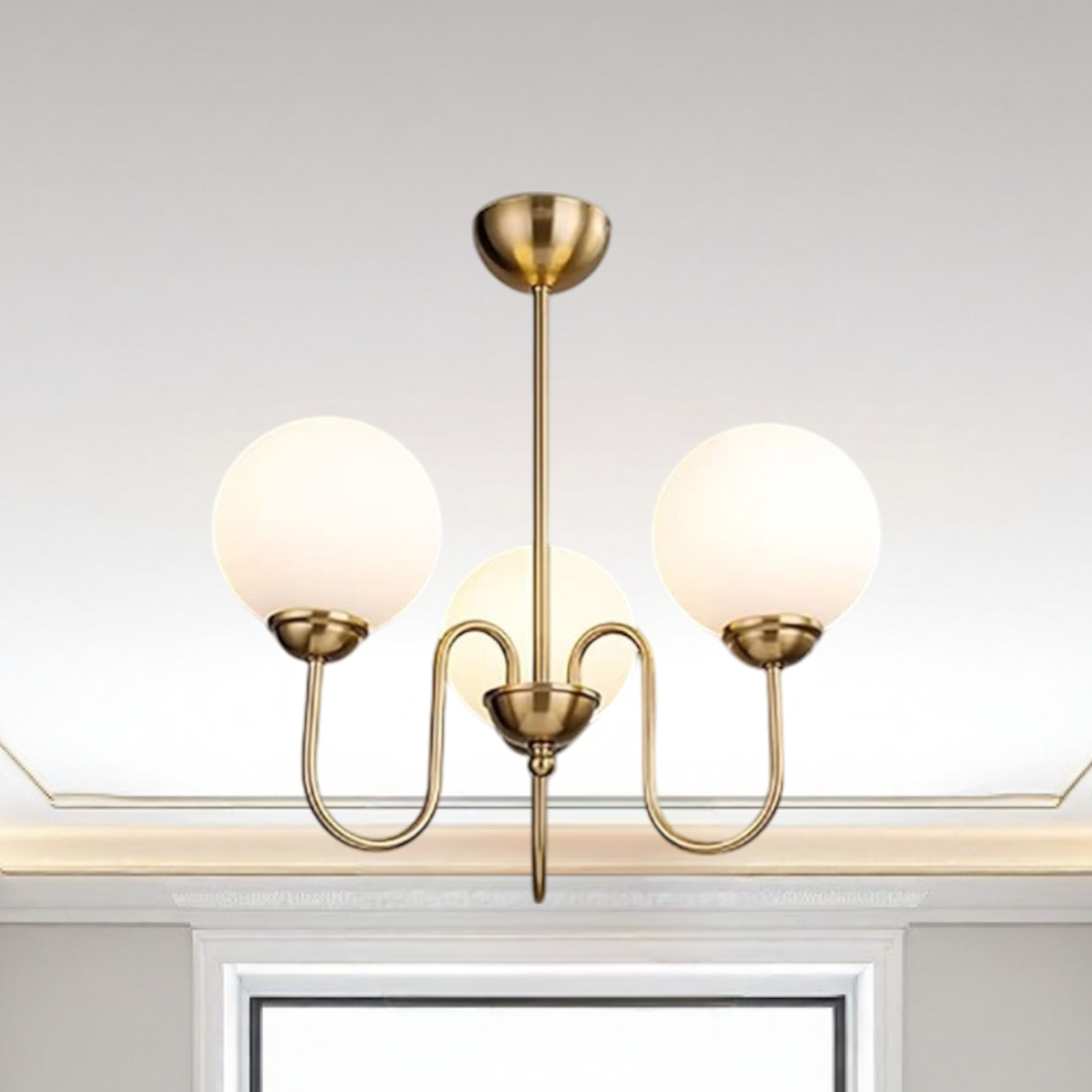 Lustra Abajur MAT GOLD 3XE27 Classique Taste DX2411-3