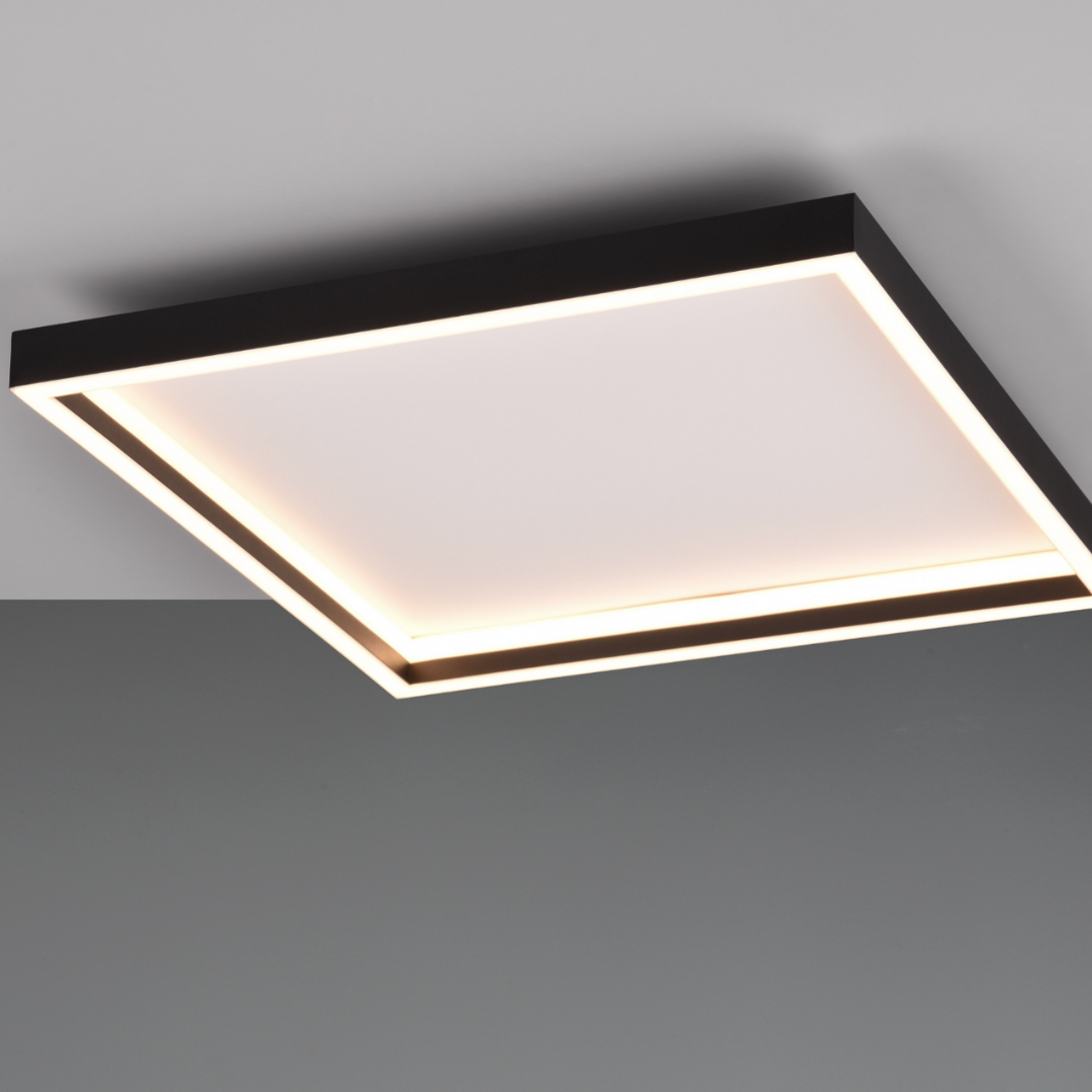 Plafoniera LED ROTONDA Black Premium