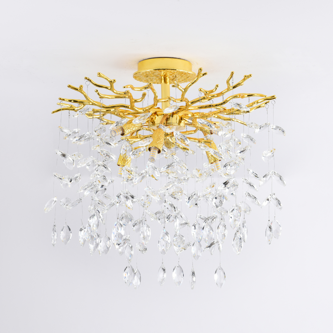 Candelabru Cristal Luxury Gold CINDY