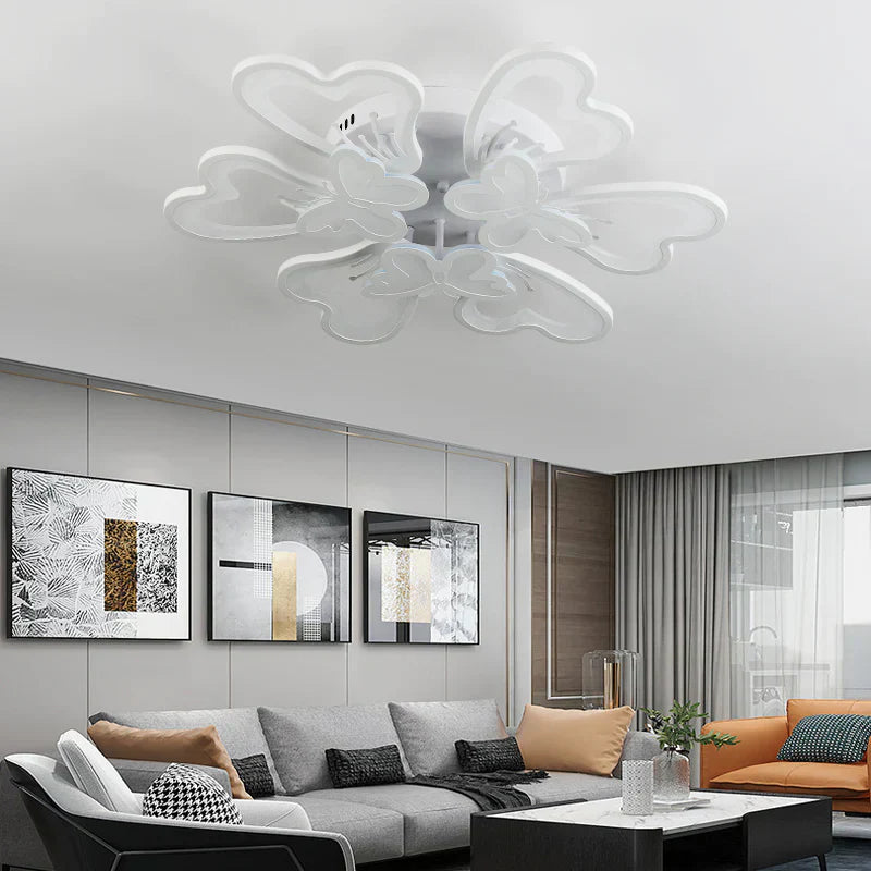 Lustra LED BUTTERFLY RGB Echivalent 800W Telecomanda