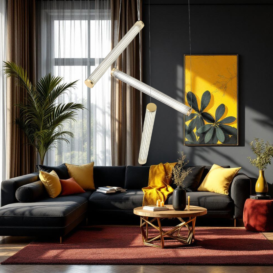 Lustra LED Smart Telecomanda Lucente Dimos