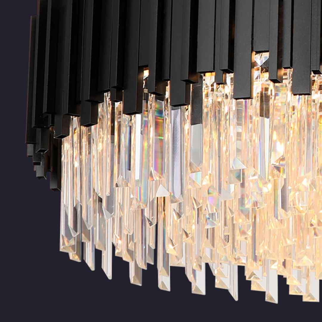 Candelabru Cristal Aplicat Black Widow Luxury