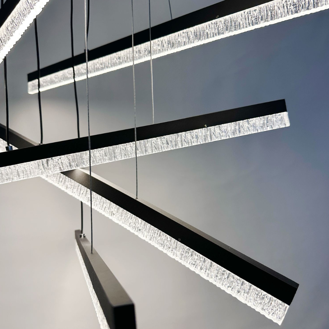 Lustra LED Suspendata Mira Echivalent 500W Telecomanda