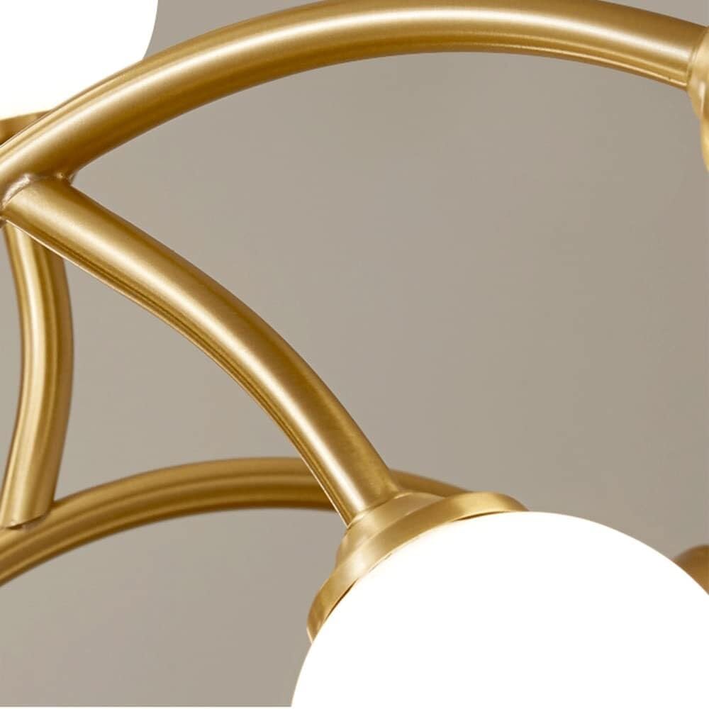 Lustra Nordic Style Abajur MAT Golden Beans 66108-12