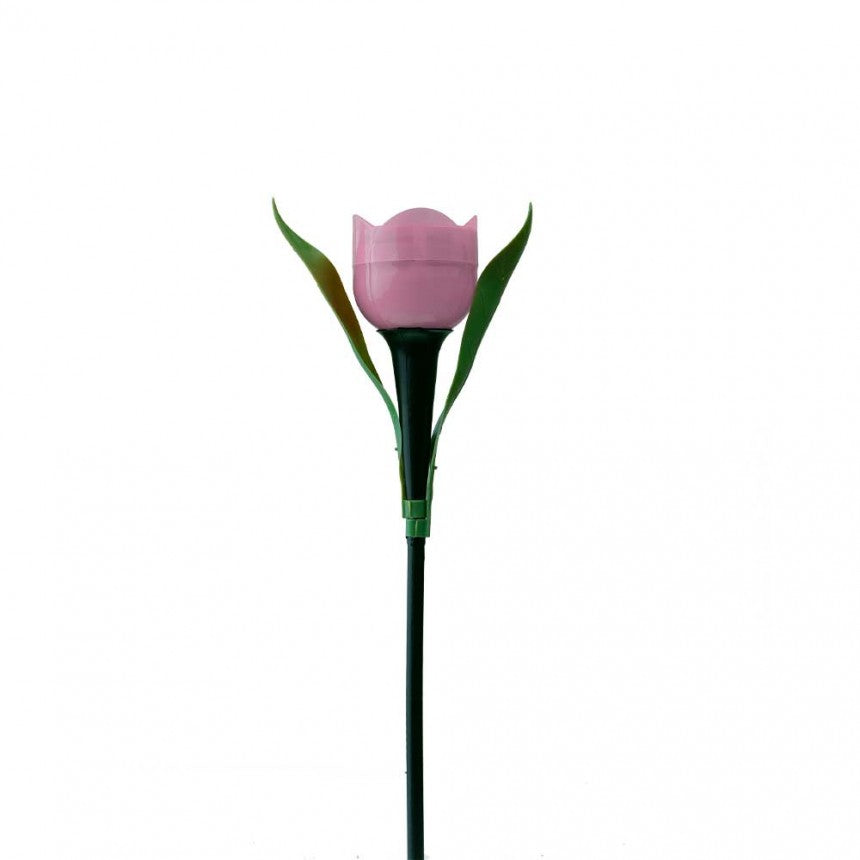 Lalea LED cu Incarcare Solara - Diverse Culori