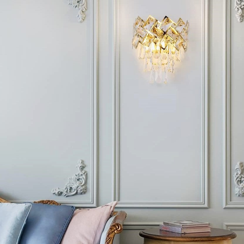 Aplica Perete  Malli Gold Cristal