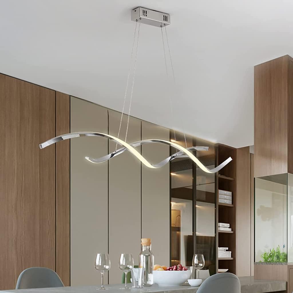 Lustra LED 120W Suspendata LINNEA Chrome Telecomanda