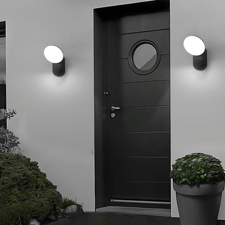 Aplica LED Exterior 12W FY-127Y/BK