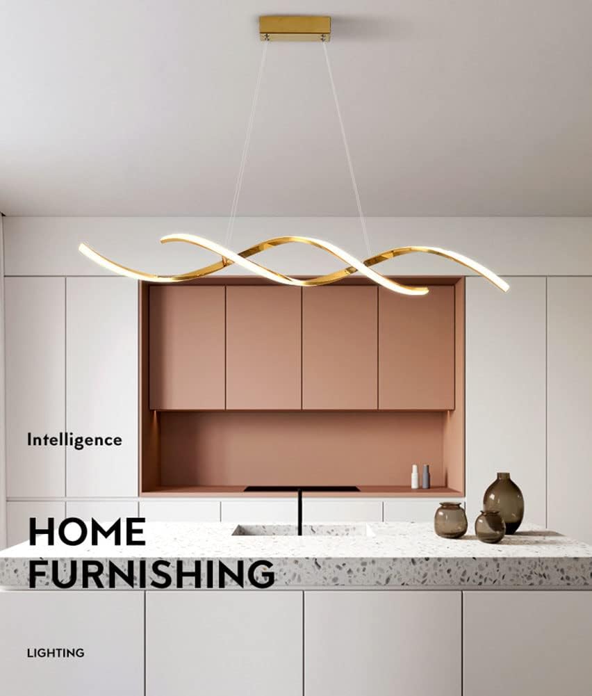 Lustra LED 120W Suspendata LINNEA GOLD Telecomanda