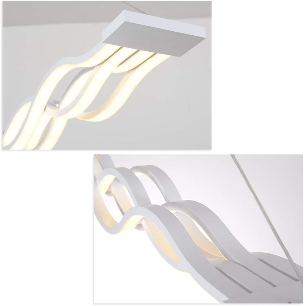 Lustra LED Waves Echivalent 800W Telecomanda