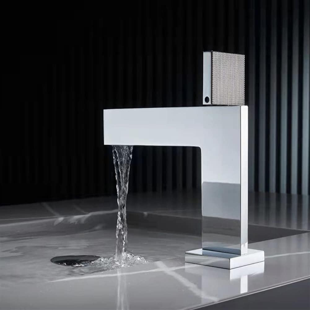 Baterie De Lavoar Slim Modern Argintiu