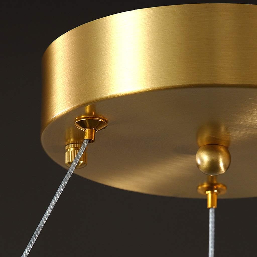 Lustra Led Suspendata Queen Gold Cristal Ceiling Light Fixtures