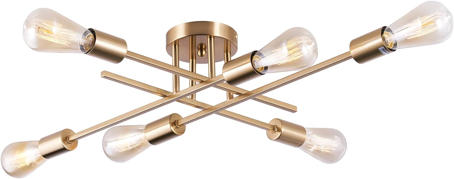 Lustra Vintage 6xE27 GOLD 3215/6GD