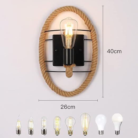 Aplica Perete Deyra Rope 1xE27