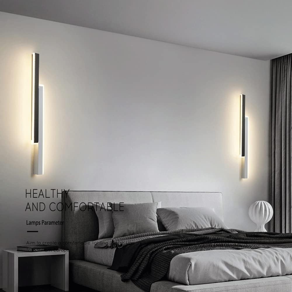 Aplica LED SCARLET 16W 60cm Negru+Alb