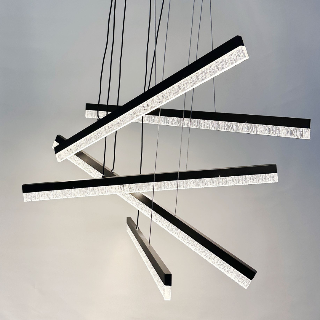 Lustra LED Suspendata Mira Echivalent 500W Telecomanda