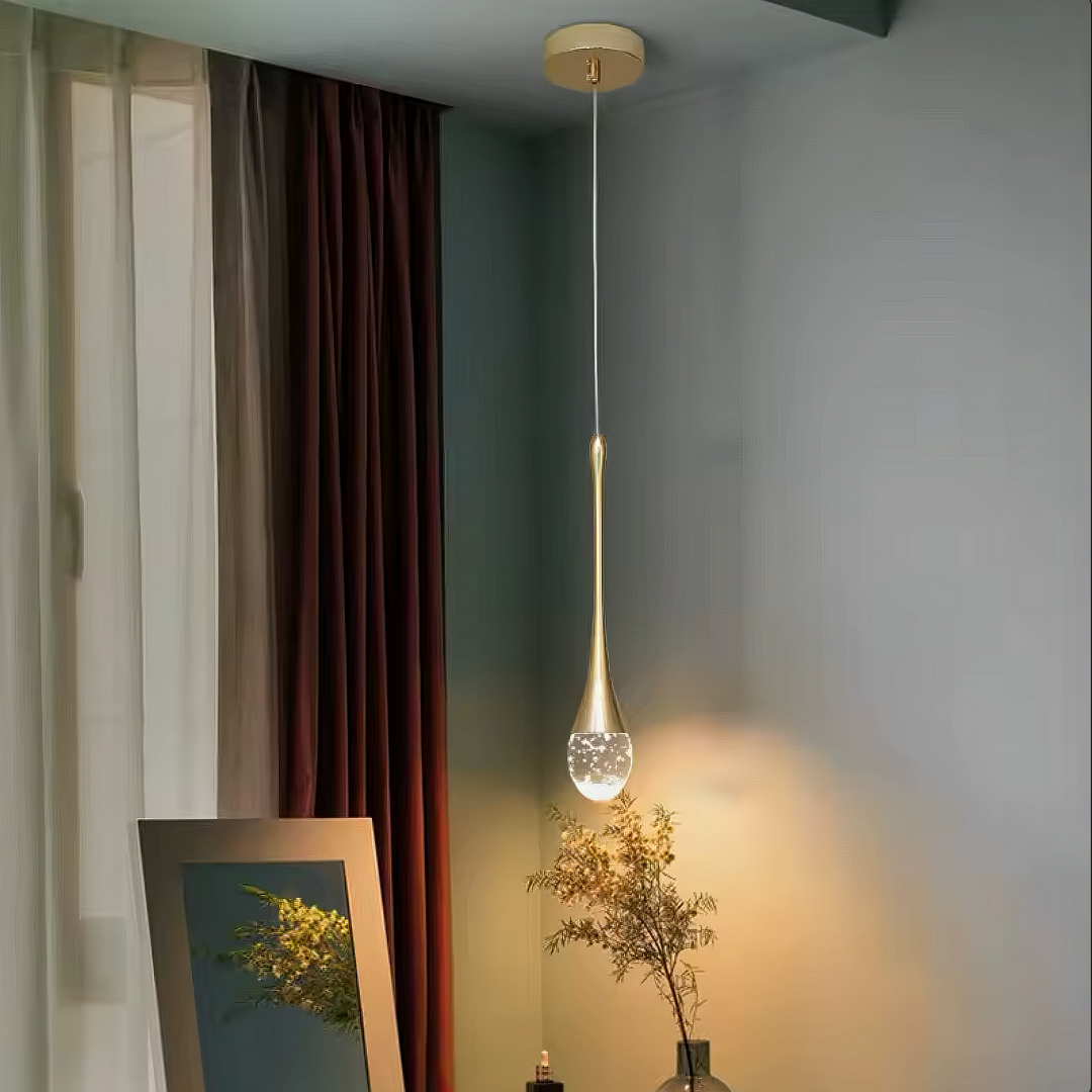 Pendul LED Luxury Crystal Flowing Tears