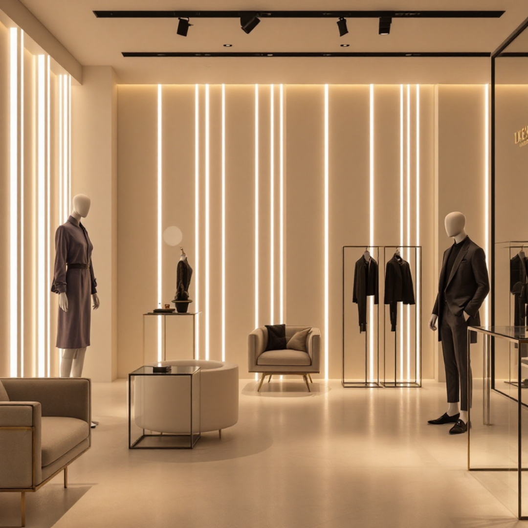 Profil Banda LED Aplicat Plat XL Dispersor Alb Mat 2M