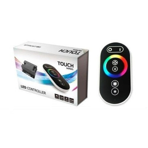 KIT Banda LED RGB 12V IP21 5 Metri Telecomanda RF TOUCH