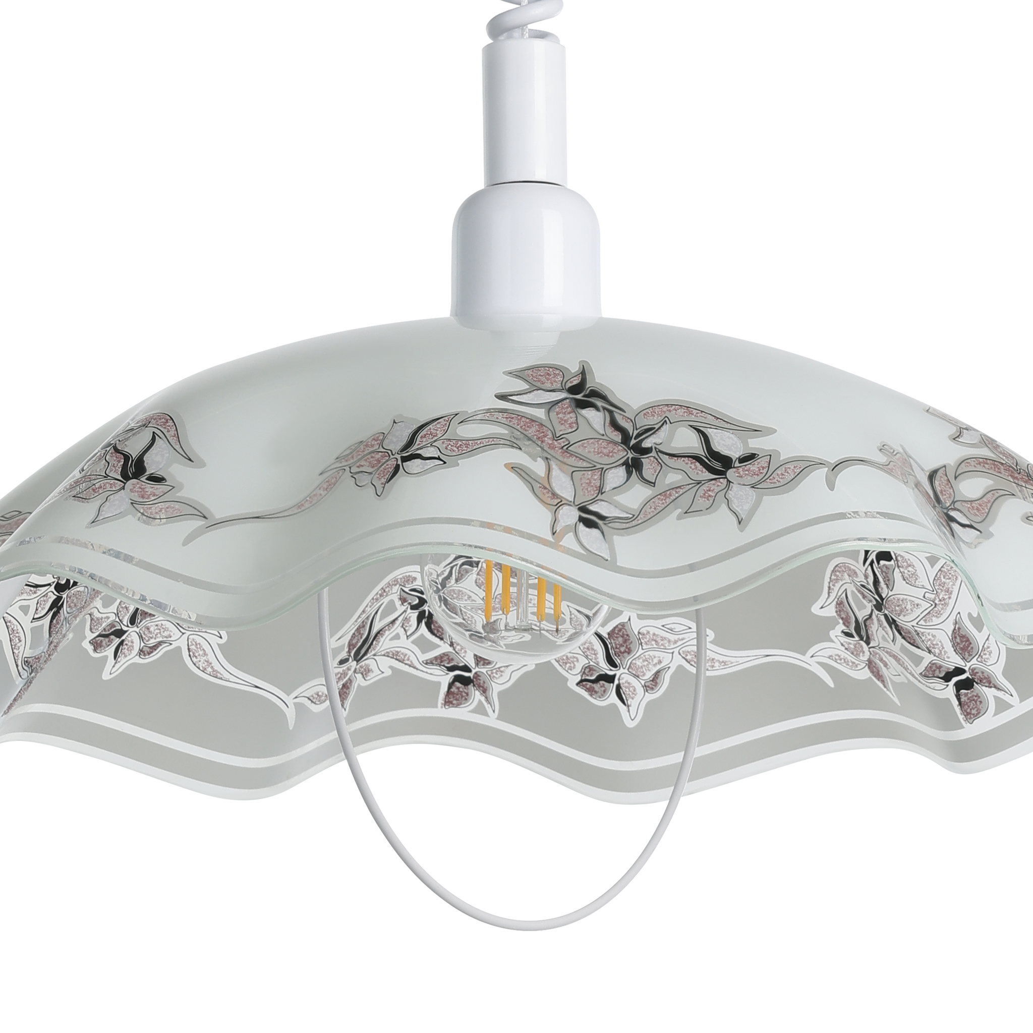 Pendul Vintage VETRO White 110CM