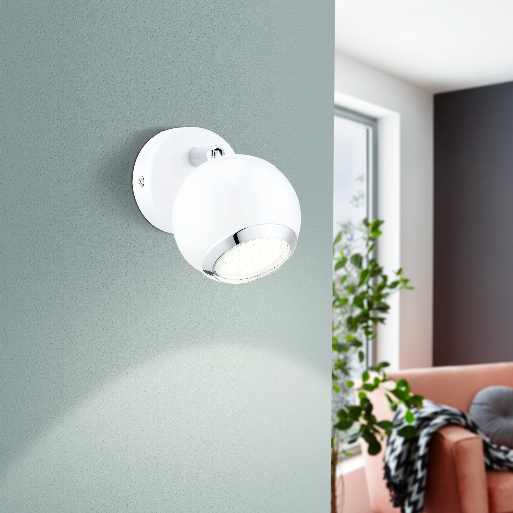 Spot Aplicat Mobil White & Chrome BIMEDA