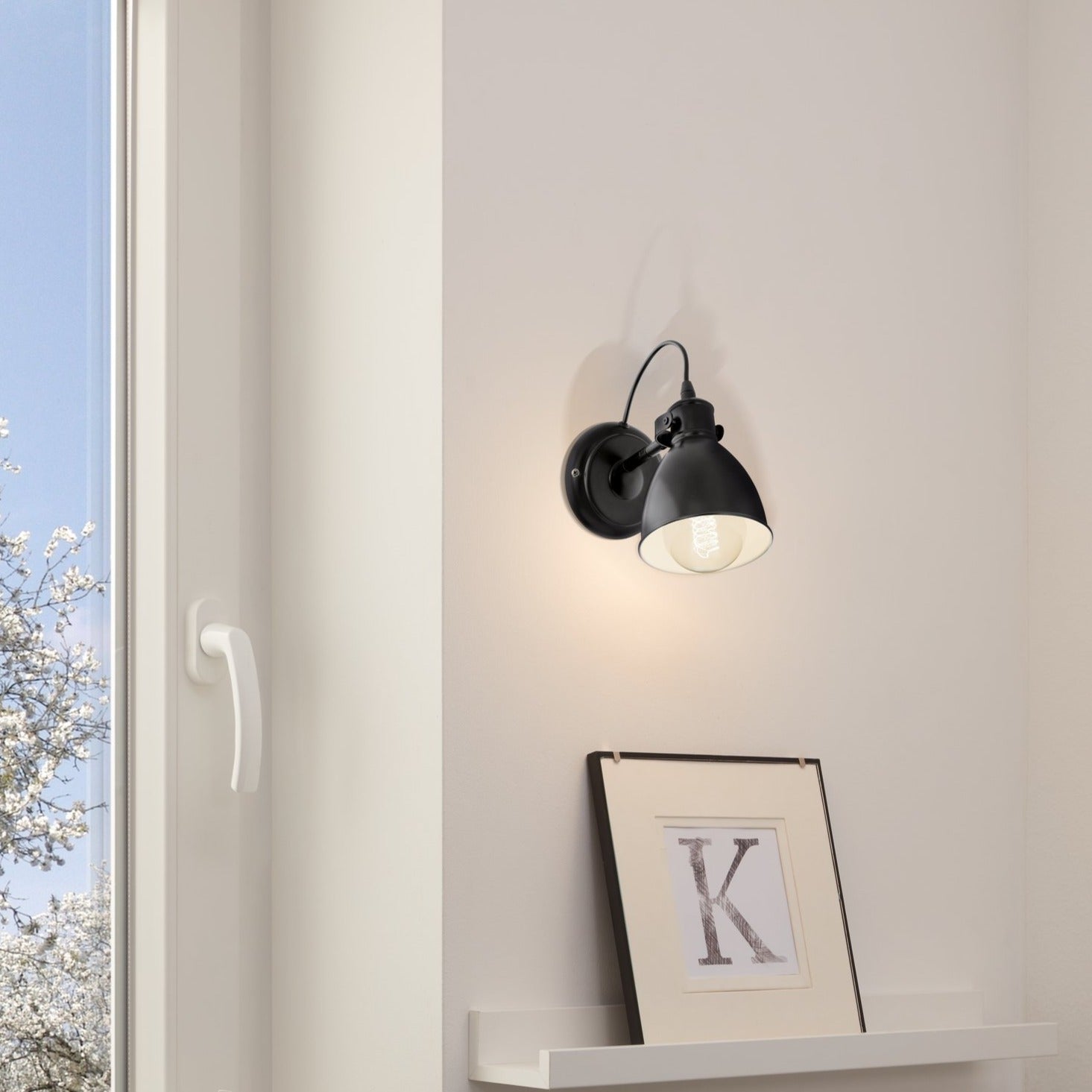 Aplica/Spot Reglabil PRIDDY Black EGLO