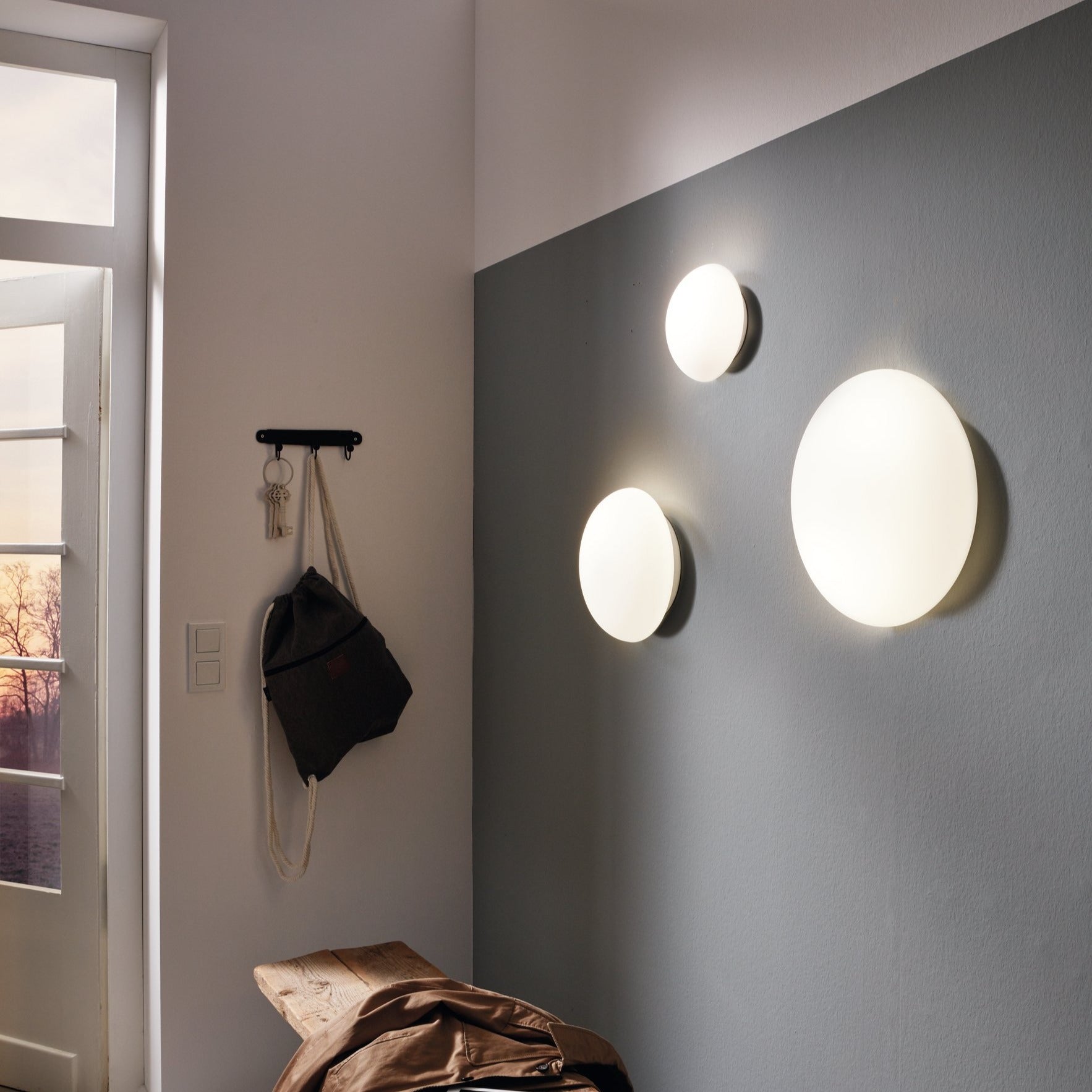 Aplica/Plafonieră ELLA White 28CM Round EGLO