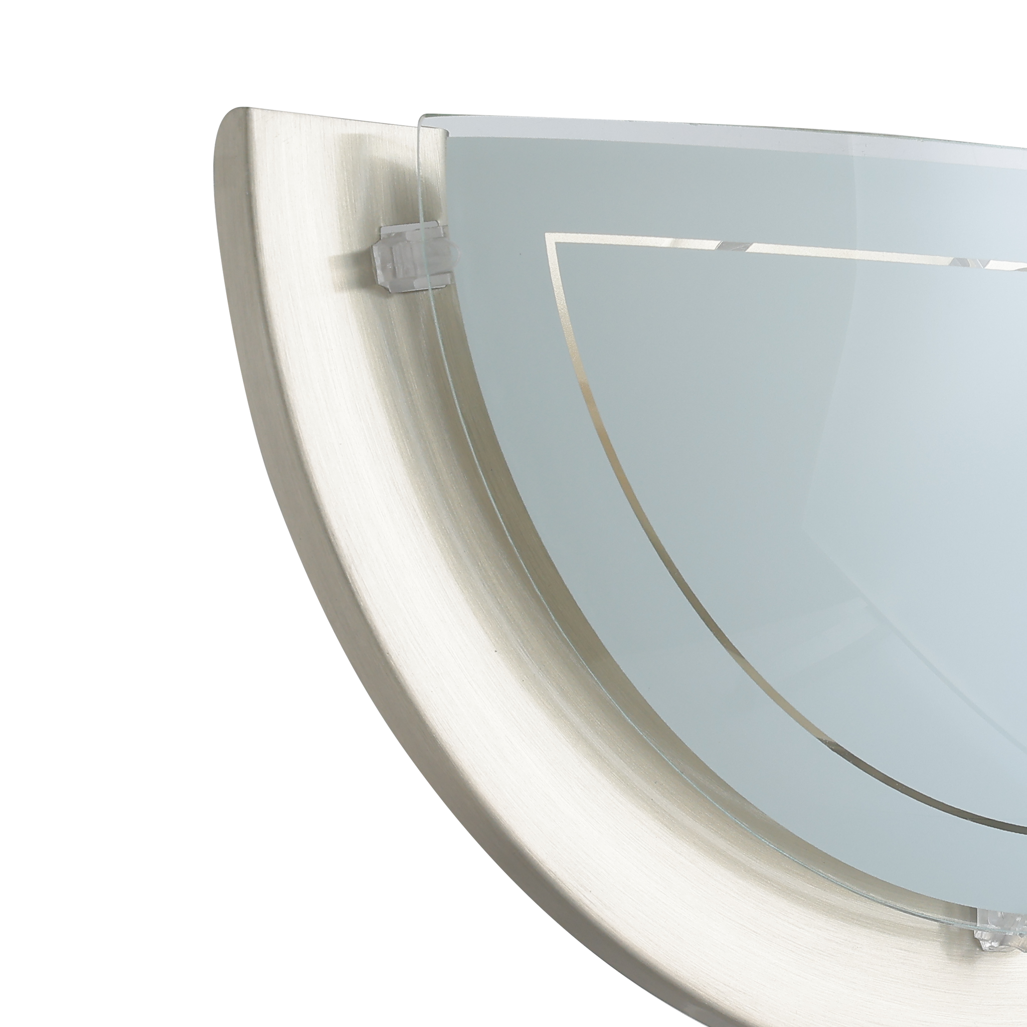 Aplica PLANET 1 Silver & White Eglo