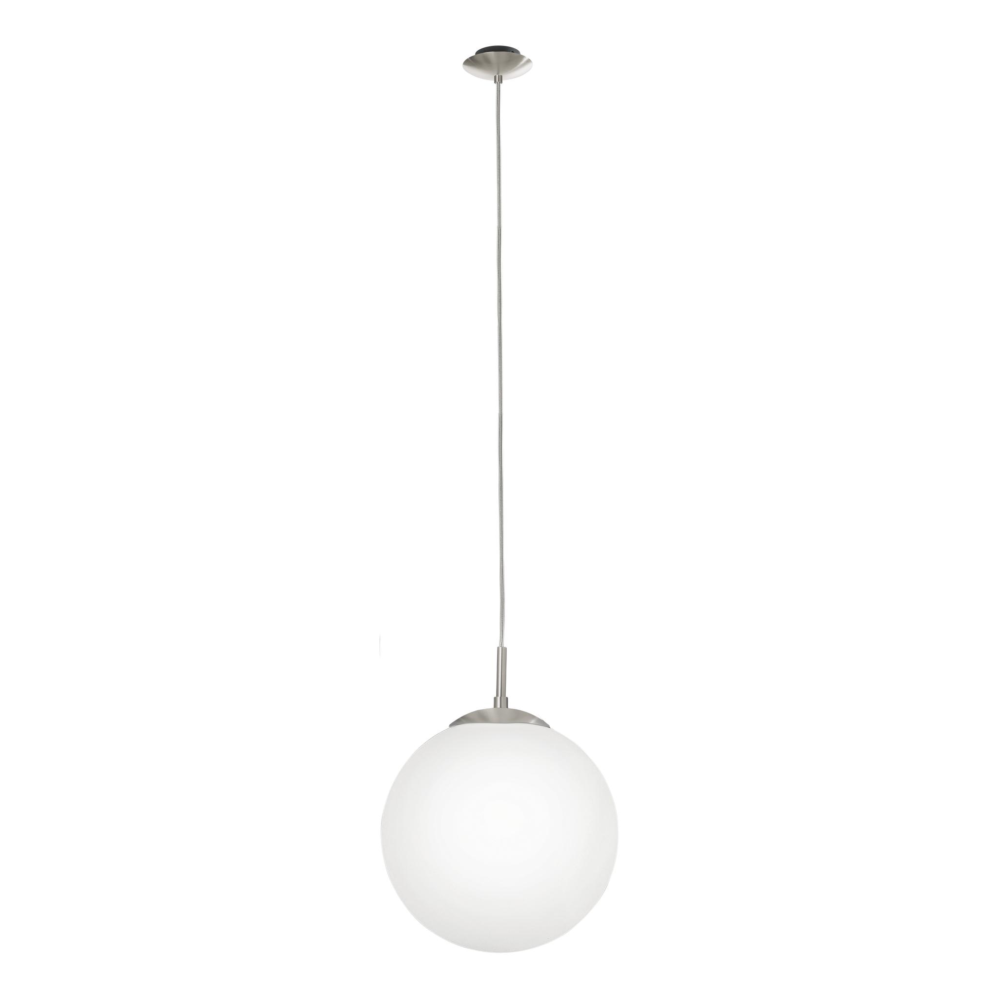 Pendul RONDO White & Silver 110x30CM