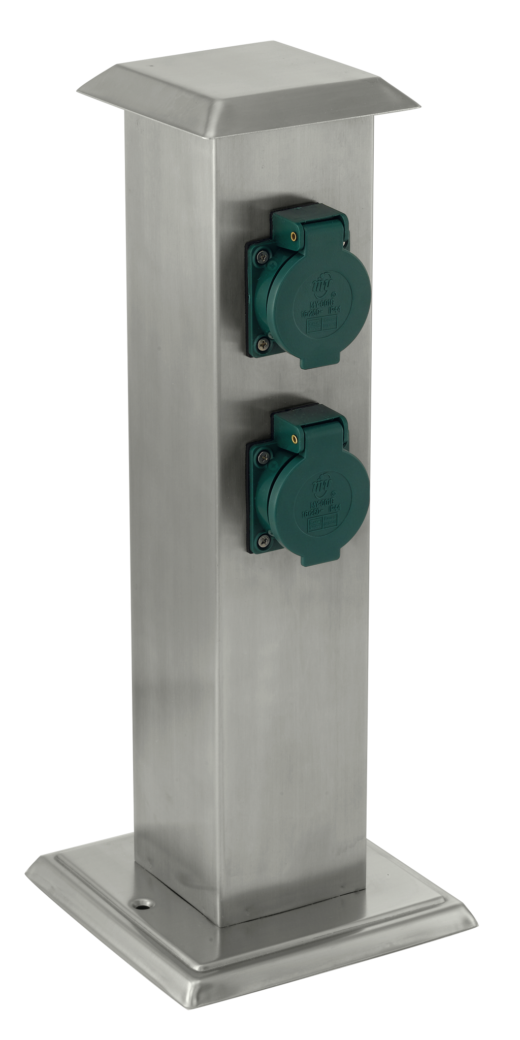 Stalpisor Decorativ cu 2 Prize de Exterior Eglo