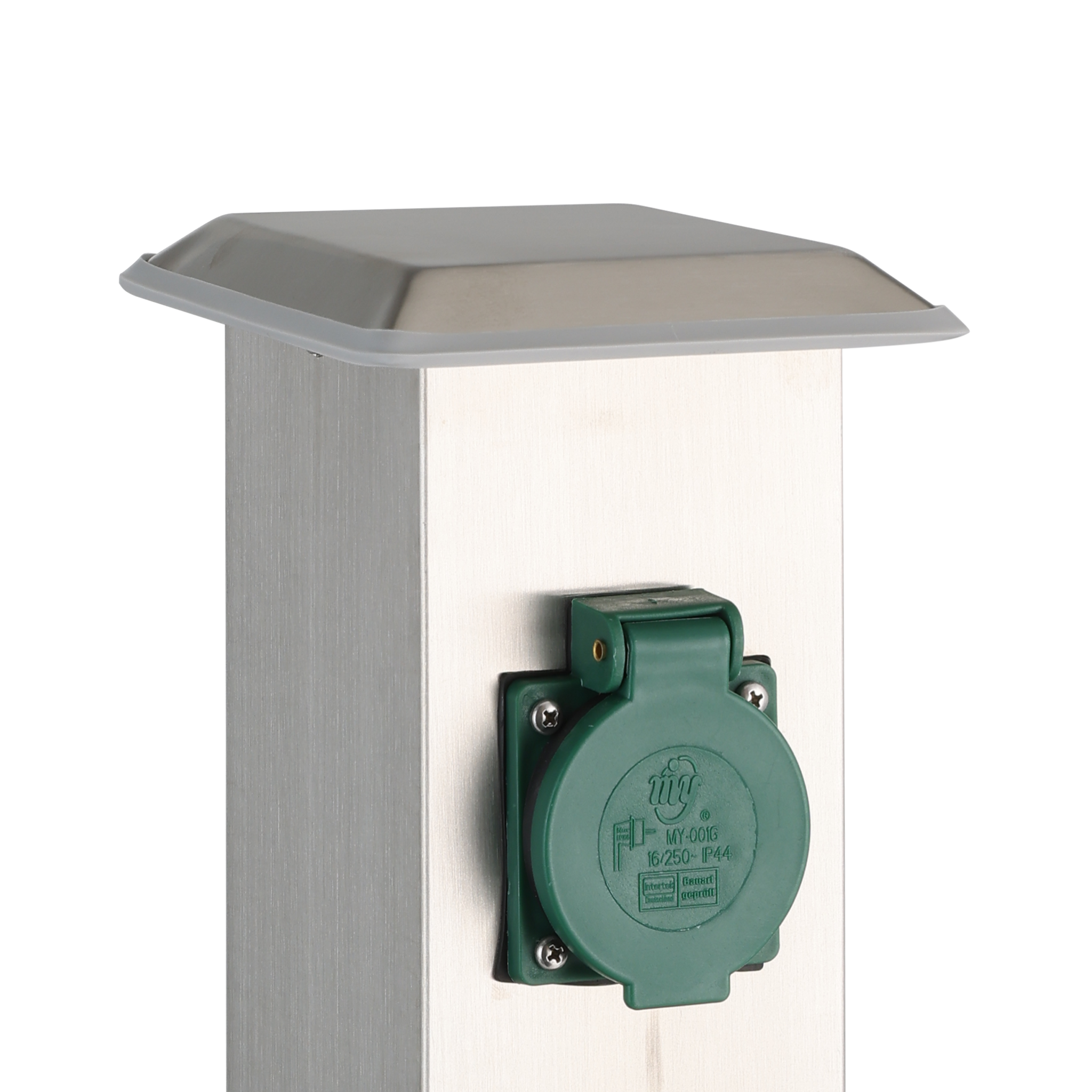 Stalpisor Decorativ cu 2 Prize de Exterior Eglo