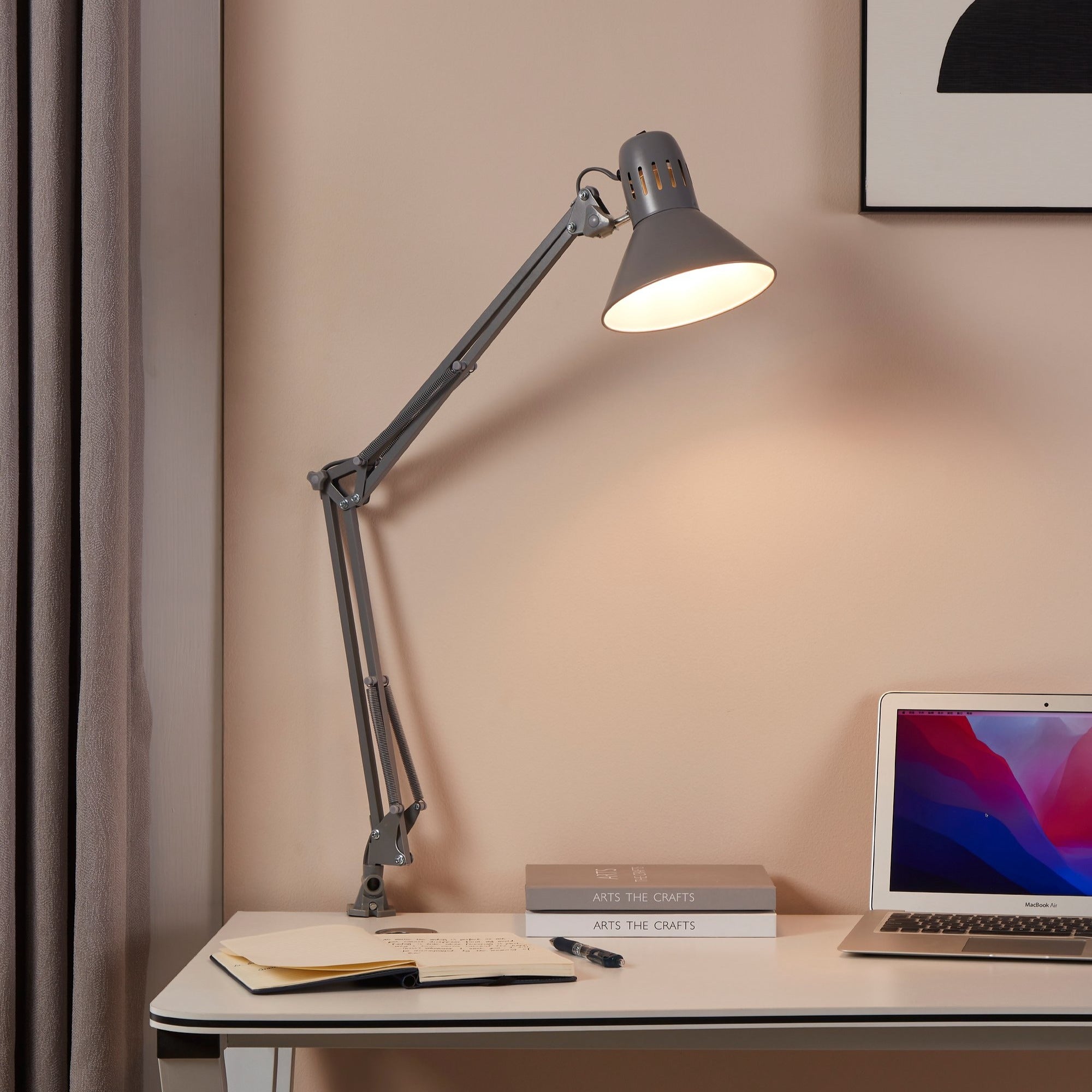 Veioza FIRMO cu Clema Silver 73CM Eglo