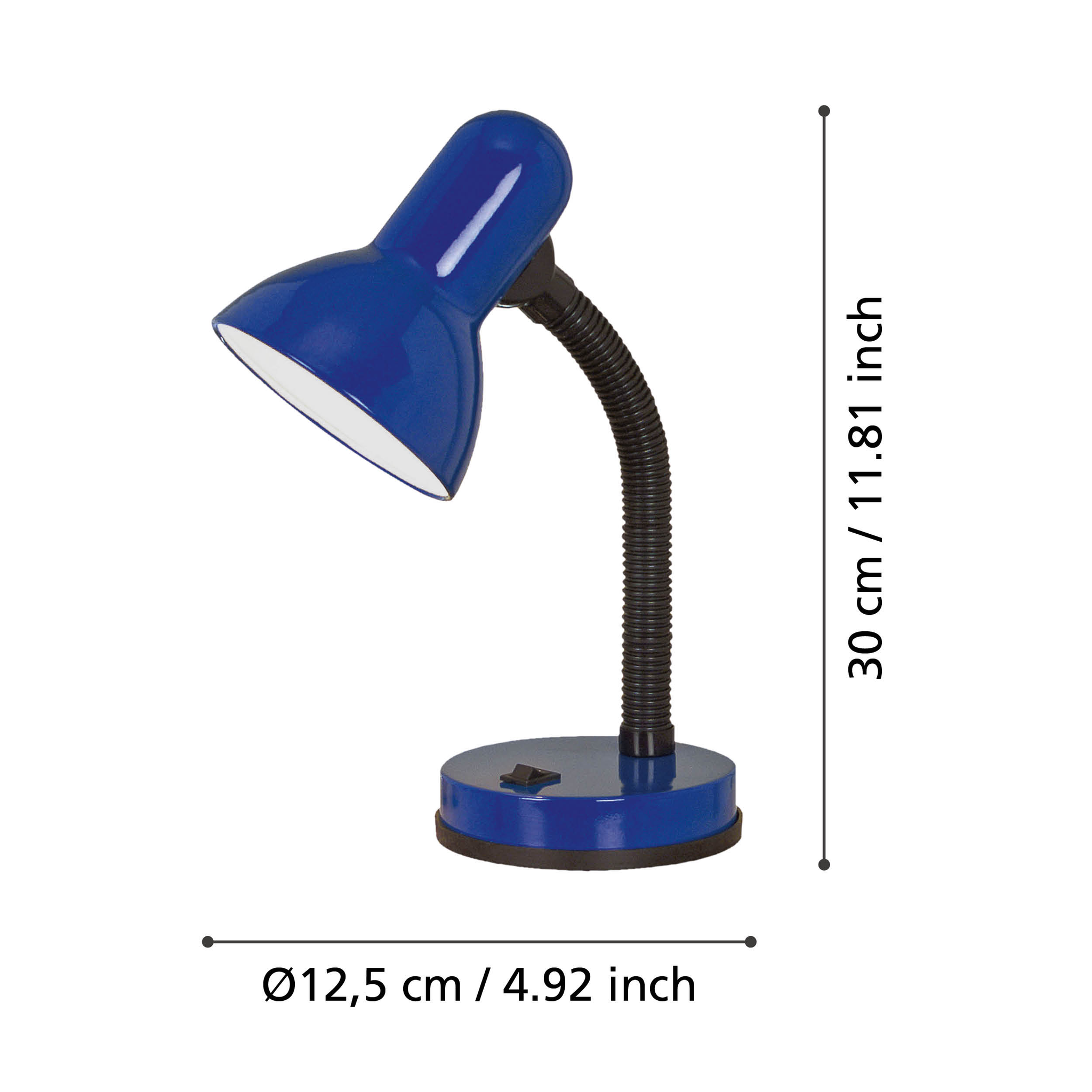 Veioza BASIC Blue 30CM Eglo