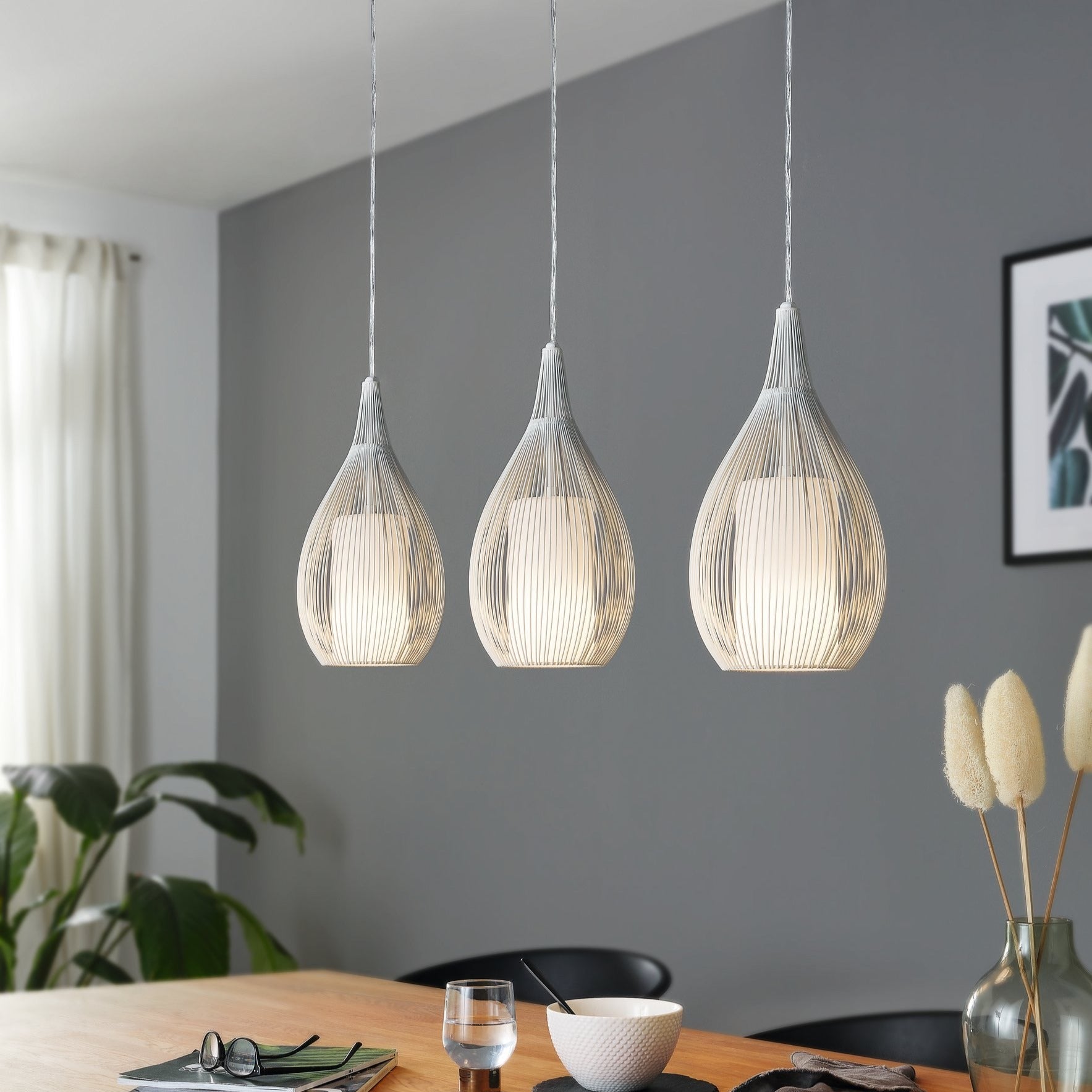 Lustra Suspendata RAZONI White 110CM