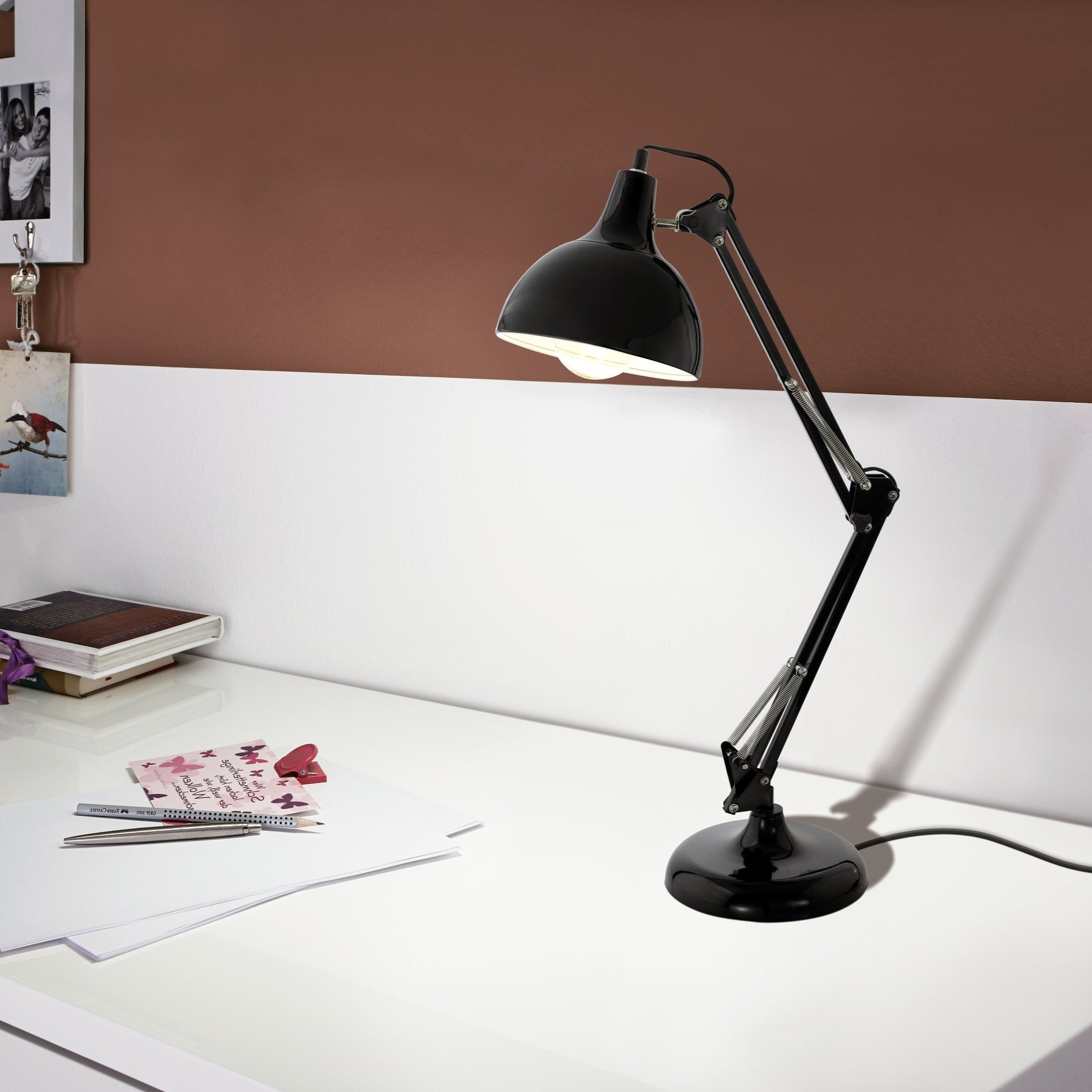 Veioza BORGILLIO Black Reglabila 71CM Eglo