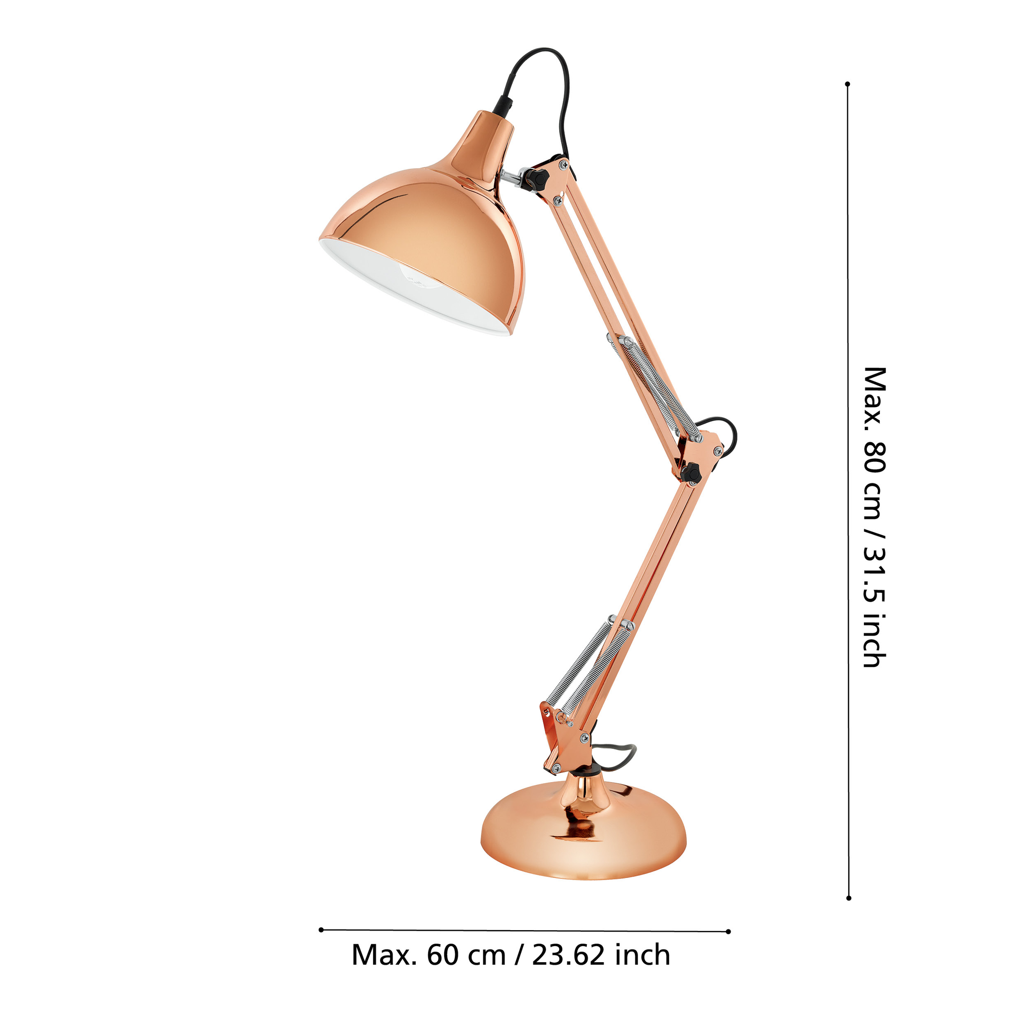 Veioza BORGILLIO Gold 71CM Eglo