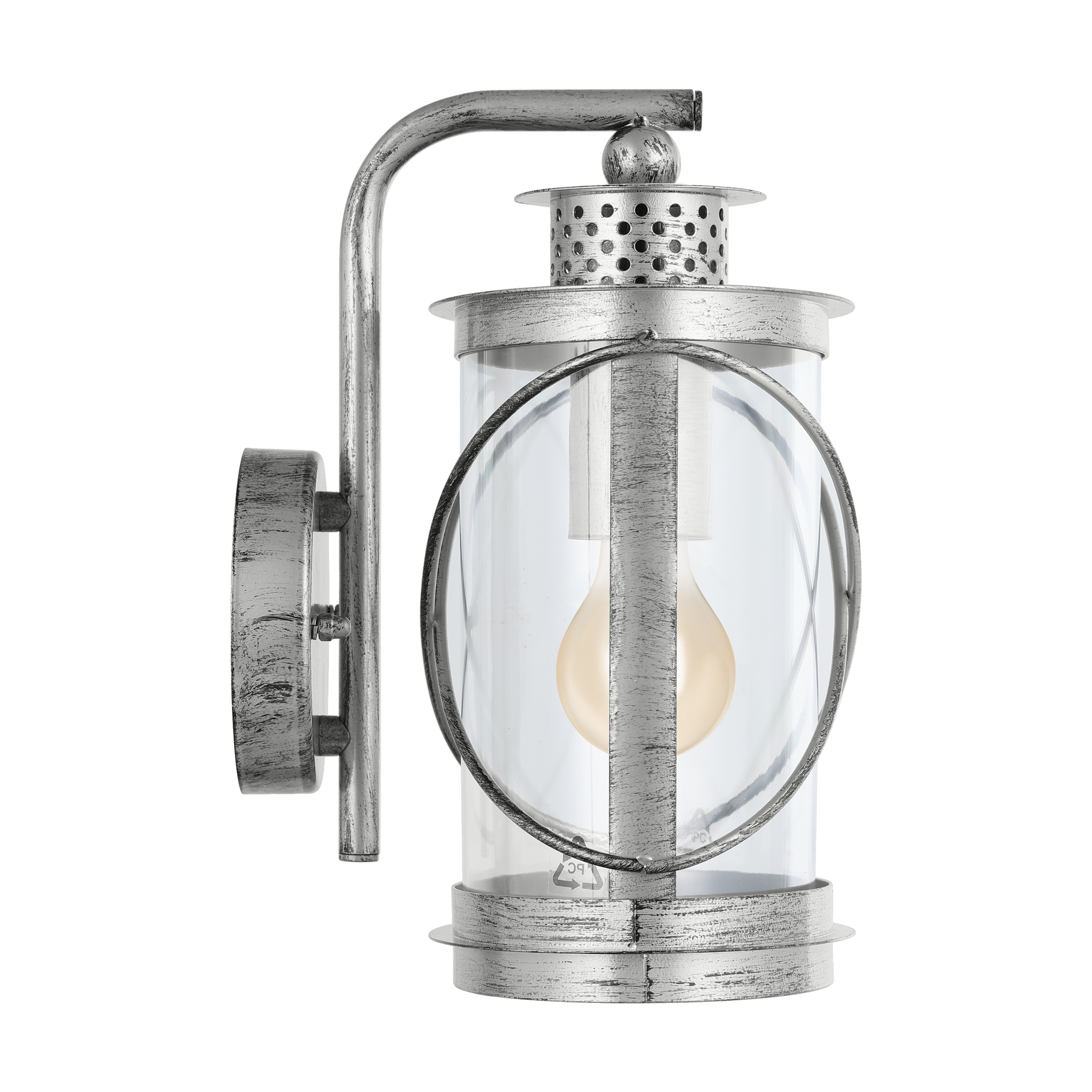 Aplica Exterior Tip Felinar HILBURN 1 Silver