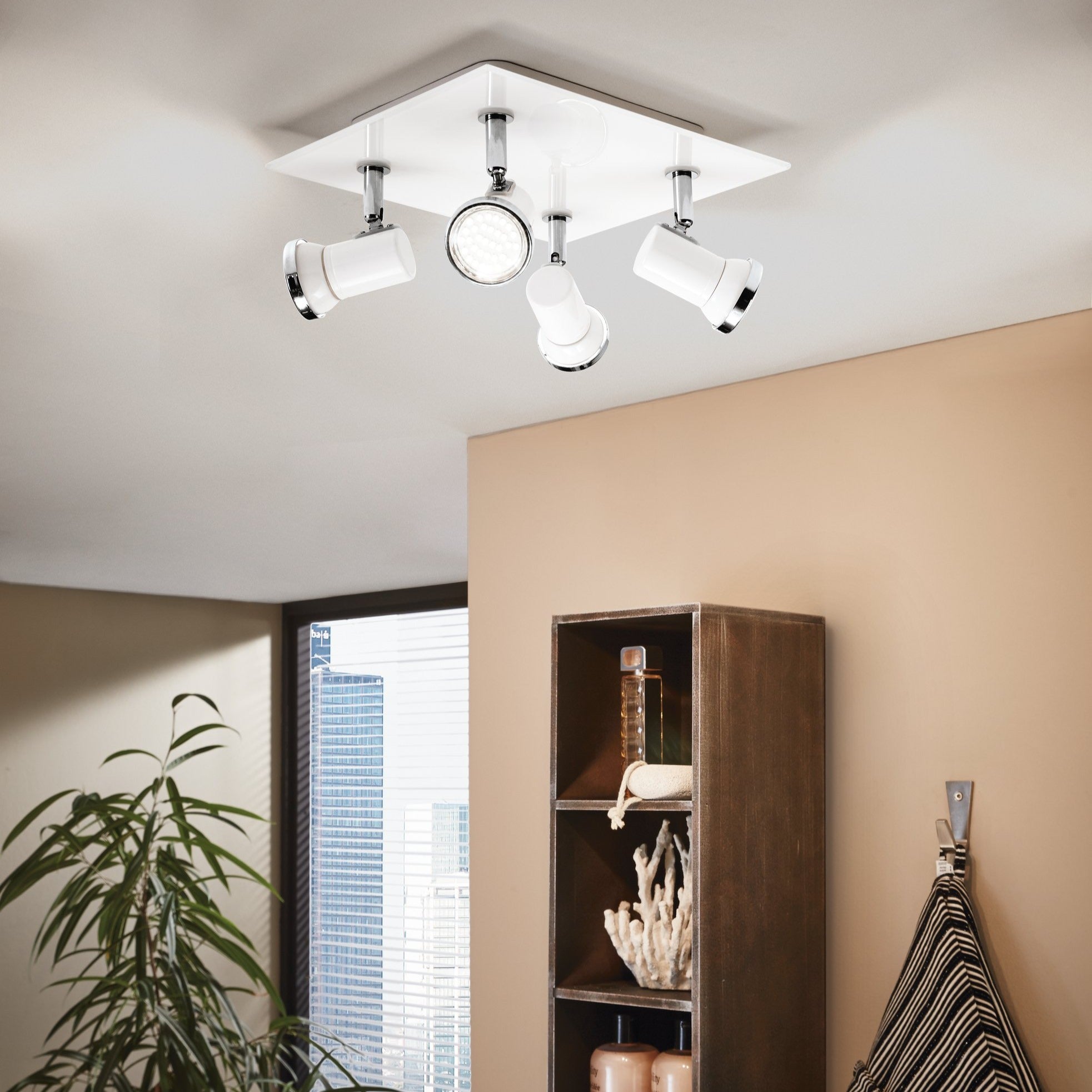 Lustra TAMARA 1 cu 4 Spoturi 26CM Eglo