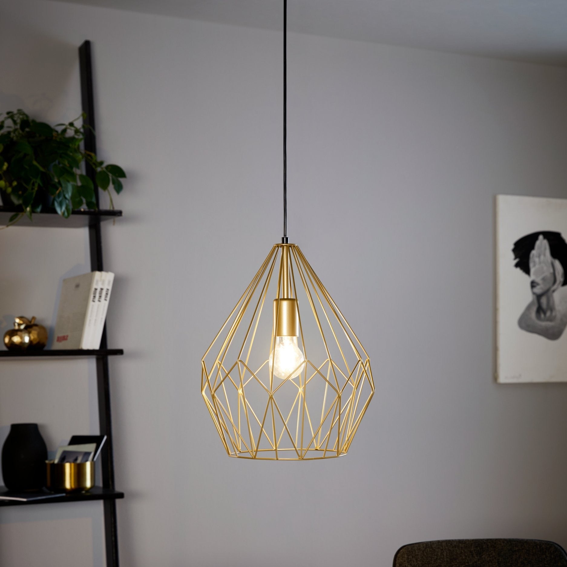 Pendul CARLTON Gold 110CM Eglo