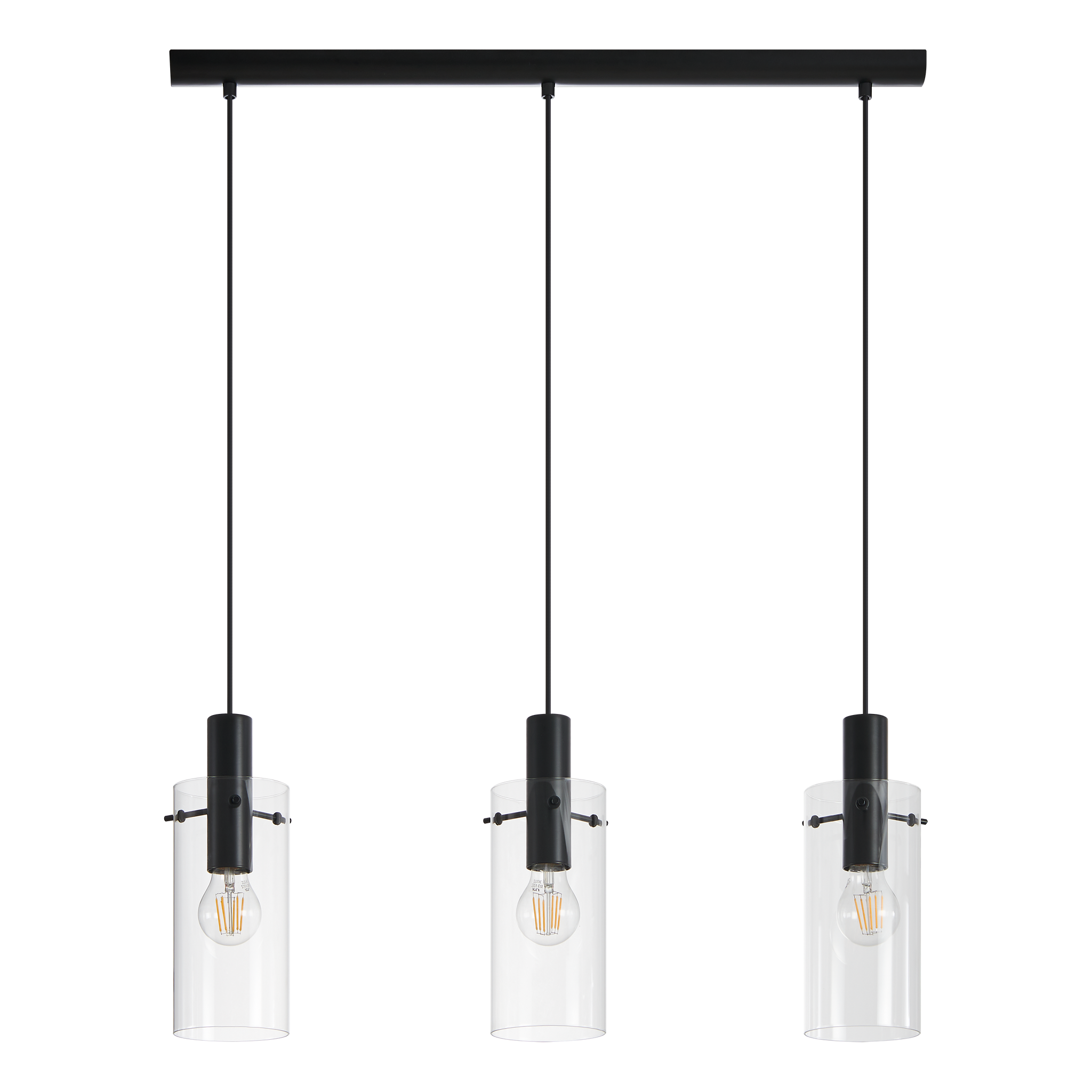 Lustra Suspendata MONTEFINO Black 110CM